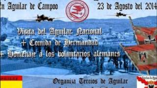 Así va España  Homenaje a la legión Cóndor en Aguilar de Campóo [upl. by Meryl873]