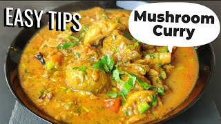 Easy Mushroom Curry Recipe for you ❤️😘 EktasKitchen [upl. by Isherwood878]