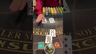 Vegas Matt  Huge 13800 Double Down blackjack gambling subscribe [upl. by Annoerb]