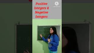 What are integers Using number line write integer which is positive or negative shorts shortfeed [upl. by Corabelle]