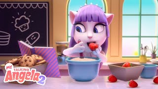 💖🍰 Bake With Me 💖🍰 Sweet Treats in My Talking Angela 2 [upl. by Ylenaj]