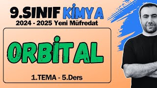 9Sınıf KİMYA  1TEMA  5Ders  Atom Orbitalleri  20242025 Yeni Müfredat [upl. by Peednas]