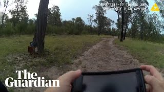 Bodycam footage shows police approaching Wieambilla property minutes before shooting [upl. by Nosmirc]