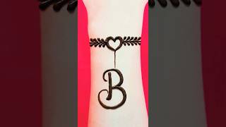 B simple tattoo art mehndi simple [upl. by Ettore295]