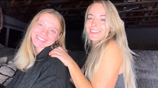 Giving My Cousin ASMR Massage w scalp scratches [upl. by Nuahsyar]