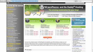 How to set up a WordPress Website using GoDaddy [upl. by Maxentia696]