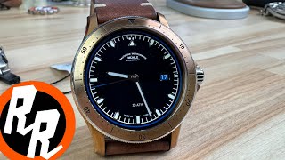 Muhle Glashutte Pro Mare Limited Edition Bronze Exquisite Timepieces [upl. by Araid]