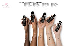 Shades of Bobbi Brown Intensive Skin Serum SPF 40 Foundation 2022 [upl. by Otto634]