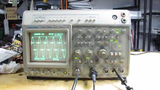 TEKTRONIX 2465 DMS working now [upl. by Evod417]