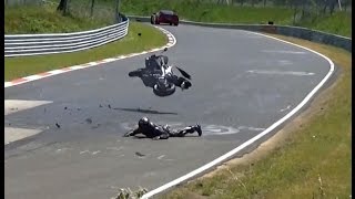 NORDSCHLEIFE CRASH COMPILATION 2015  FAIL Almost Crash Lucky Driver Touristenfahrten Nürburgring [upl. by Gough254]