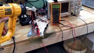 Thermoelectric Generator Test for Caframo Repair [upl. by Clintock423]