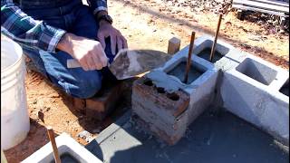 How to Build a SMOKEHOUSE Part 2 The Pipe and Foundation [upl. by Onitsuaf]