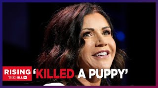 DOG DAYS OVER Kristi Noem ADMITS TO KILLING Her PUPPY [upl. by Ynamad]