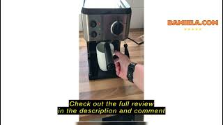 Review Amazon Basics Espresso Coffee Maker [upl. by Ikceb]