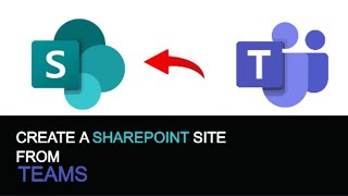 How to Create a Sharepoint Site from Teams 2024  BEST METHOD [upl. by Litha460]