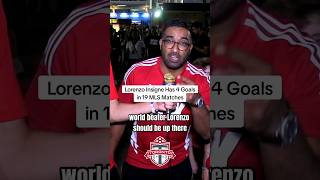 Toronto FC fans are starting to get fed up with Lorenzo Insigne tfc Toronto soccer mls [upl. by Oznerol7]