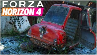 THE PEEL P50 BARN FIND CAR HAS AN 8x MULTIPLIER  Forza Horizon 4 Tips amp Tricks [upl. by Atiram817]