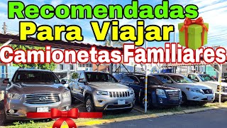 RECOMENDADAS PARA VIAJAR Camionetas Familiares Tianguis de Autos usados el Tapatio Zona Autos [upl. by Eelirol]