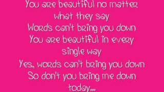 Christina Aguilera  Beautiful with lyrics [upl. by Erek]