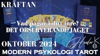 Kräftan ♋ Oktober 2024  Vad pågår i ditt inte  Modern Psykologi Tarot  Healer K [upl. by Vasta]