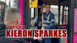 KIERON SPARKES  PRANKED REPO  REPO MAN [upl. by Yerrok975]