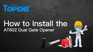 TOPENS A5132  A8132 Gate Opener  Support All the Power Modes [upl. by Frum915]