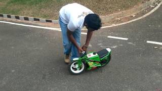 Smallest pocket bike baja race [upl. by Atiugram485]