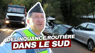 Danger extrême sur lautoroute du soleil  La police en alerte  Enquête Choc [upl. by Eikcir]