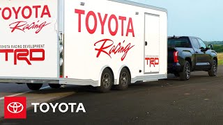 How to Use the 2022 Tundra Trailer Backup Guide  Toyota [upl. by Septima95]