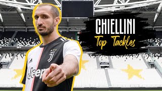 The Best of Giorgio Chiellini’s Defence amp Tackles  Juventus [upl. by Arved]