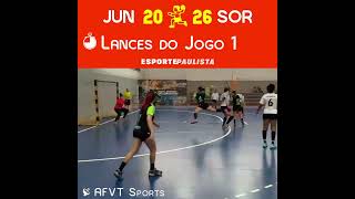 Handebol feminino  Lances dos dois jogos semifinais  Jundiaí x Sorocaba  Super Paulistão 2024 [upl. by Chace]