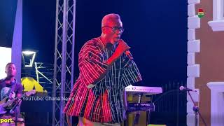 KK Kabobo gives super performance at Amakye Dede’s 64th Birthday Party [upl. by Leelahk601]