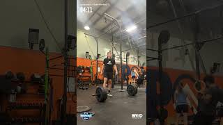 Wodapalooza online qualifier workout 3 weightlifting [upl. by Parker]