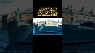 Roundabout baddrivers cars baddriving dashcamvideos dashcam roundabout viofo driving [upl. by Annasor370]