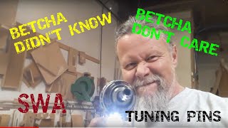 Stalking the Wild Autoharpodd facts about tuning pins and AH building Hal Weeks [upl. by Nyladnarb]