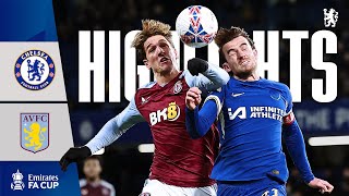 Chelsea 00 Aston Villa  HIGHLIGHTS  FA Cup 4th Round  Chelsea FC 202324 [upl. by Bouchier575]