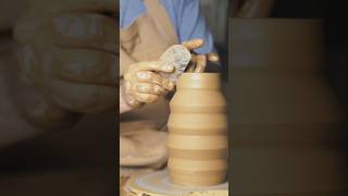 Easy Pottery Wheel Tutorial Making a Unique Clay Vase [upl. by Llevra]