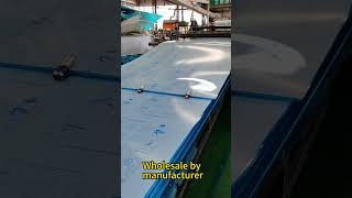 Hollow polycarbonate board UV protection test polycarbonategreenhouse polycarbonatesheet [upl. by Anhej]