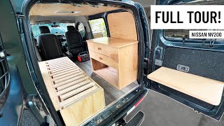 PERFECT WEEKEND CAMPER  Nissan NV200 [upl. by Dreddy]