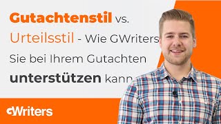 Gutachtenstil vs Urteilsstil  Wie unsere Jura Ghostwriter Sie unterstützen [upl. by Naawaj432]