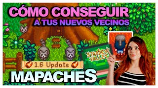 CONSIGUE al NUEVO vecino MAPACHE 🦝 de Stardew Valley  Nueva ACTUALIZACIÓN 16 👩🏻‍🌾✨ [upl. by Ettenuj]