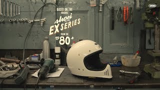 SHOEI EXZERO  WHITE HELMET 360° Spin View Video [upl. by Anairuy]