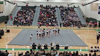 Bailey Bridge Middle School at Chesterfield County Middle School Cheer Competition 2024 [upl. by Lorrie]