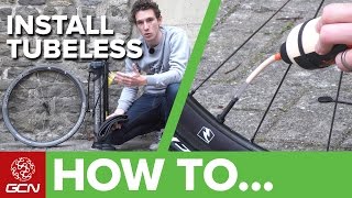 How To Install Tubeless Cyclocross Tyres [upl. by Avery]