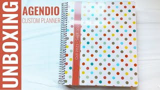 Unboxing Agendio Custom Planner  Was it worth 92 [upl. by Nielsen]