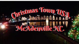 McAdenville Lights Christmas Town USA [upl. by Peri]