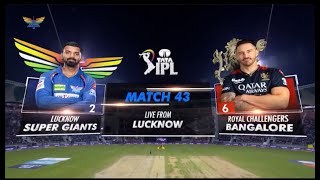 RCB vs LSG 43rd Match IPL 2023 Highlights  IPL Highlights 2023  RCB vs LSG highlights today [upl. by Ackerman698]