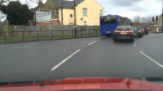 Sainsburys Roundabout Slough Driving From Langley A4 to Third Exit Right towards Uxbridge route [upl. by Fleischer681]