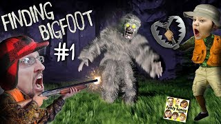 FINDING BIGFOOT GAME Caught on Tape by FGTEEV Mission Catch amp Trap FUNNY GAMEPLAY 1 [upl. by Dorca]