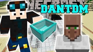 Minecraft THEDIAMONDMINECART MOD TRAYAURUS THE LAB amp DANTDM Mod Showcase [upl. by Ferree]